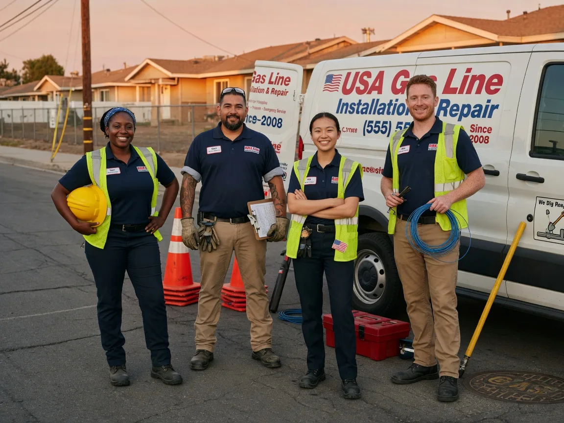 Gas Line Installation company in Pope Valley, CA